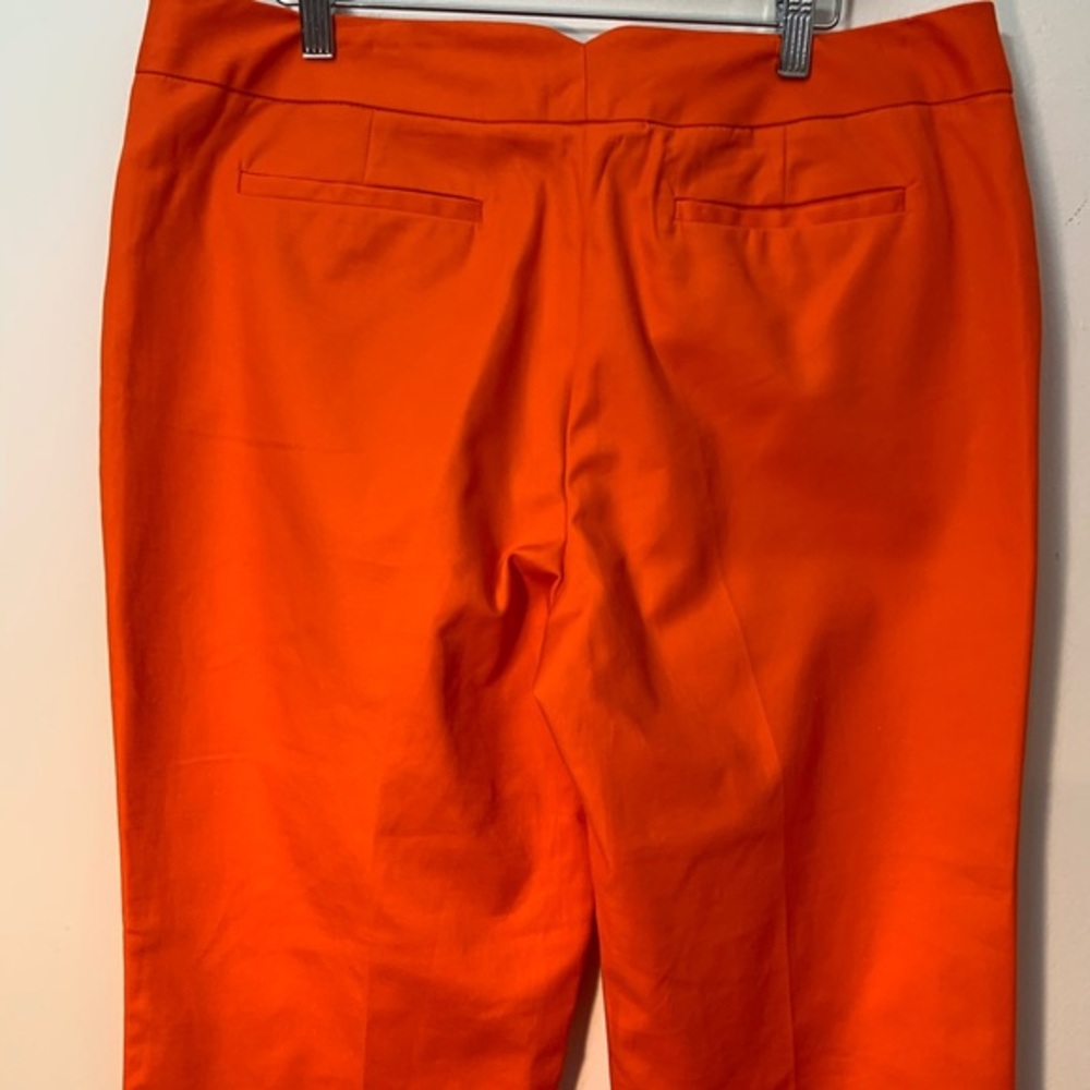 Grace Elements Orange Cotton Spandex Cropped Pant… - image 6